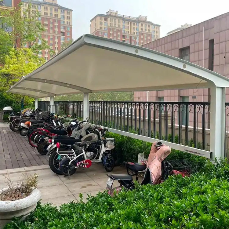 德兴市膜结构电动车棚